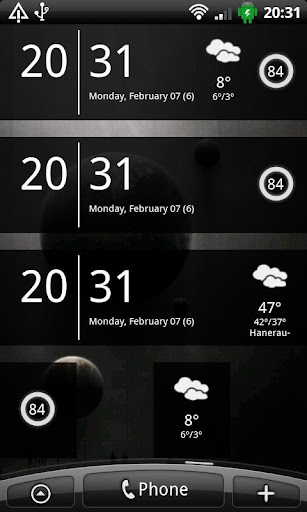 SiMi Clock Widget