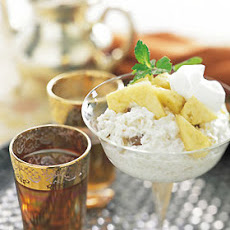Pineapple and Banana Couscous Pudding