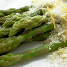 Asparagus With Lemon Butter Crumbs