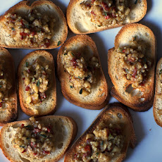 Walnut Pesto Crostini