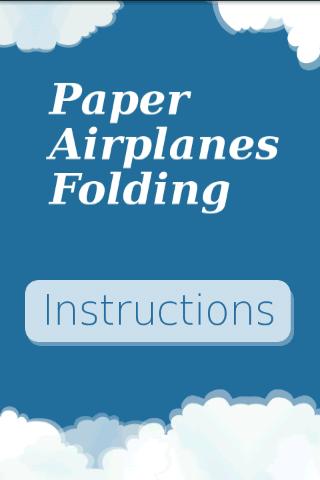 Paper Airplanes Folding