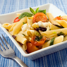 Penne, Tomato, and Mozzarella Salad