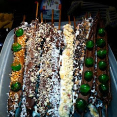 Chocolate Skewered Bacon
