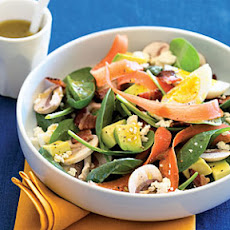 Spinach Salad with Bacon and Eggs