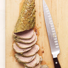 Pork Tenderloin and Mustard-Wine Sauce