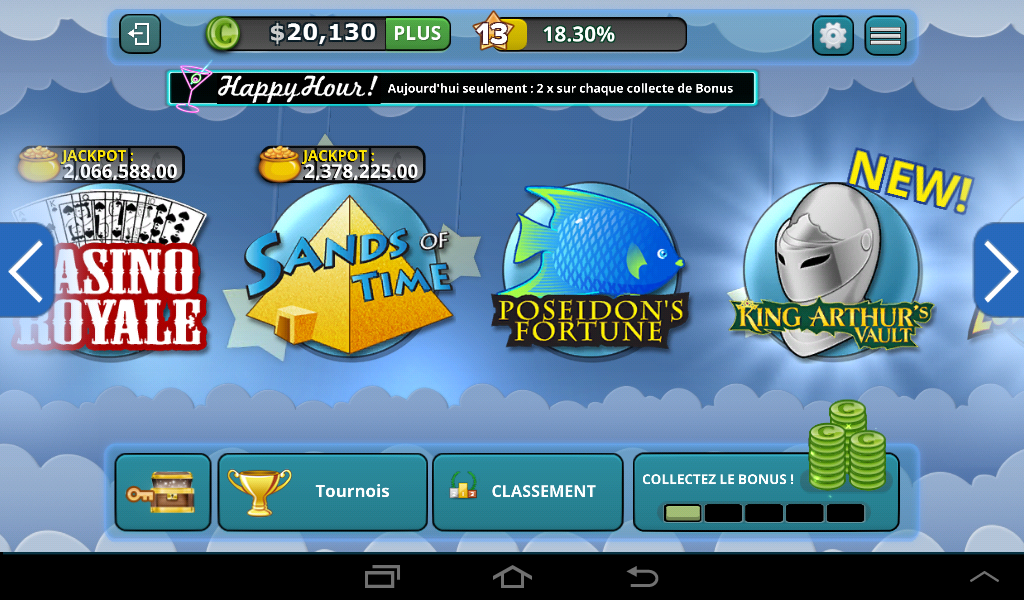 Android application Slots Heaven: FREE Slot Games! screenshort