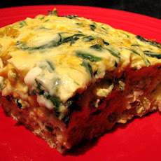 Cheesy Spinach Casserole