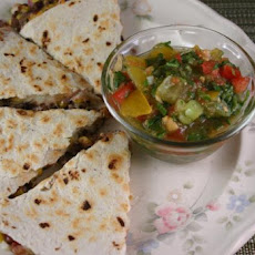 Quick and Healthy Black Bean Quesadillas
