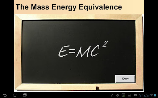 Mass Energy Equivalence