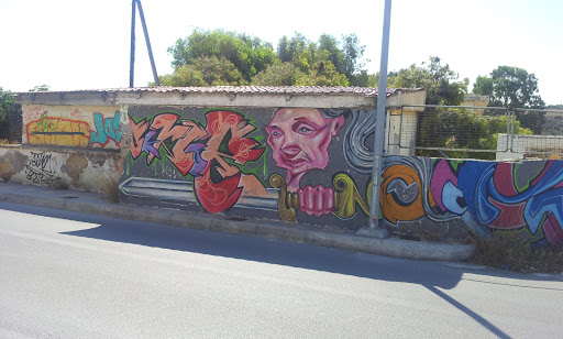 Graffiti At Poseidonia