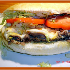 Three Cheese Steak Sandwich