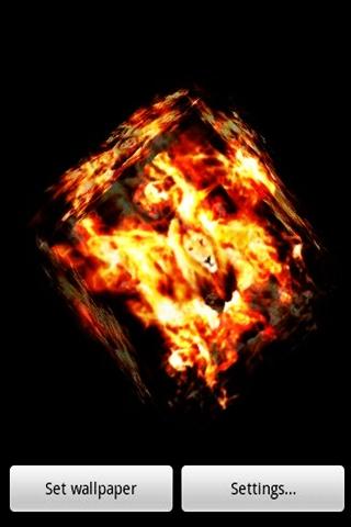 3D Fire Lion