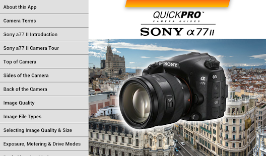 download Sony a77 II from QuickPro free