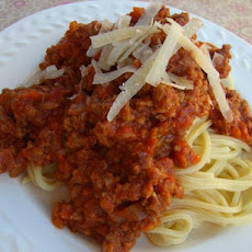 Spaghetti With Bolognese Sauce (Martha Stewart)