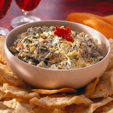 Easy Cheesy Spinach and Artichoke Dip