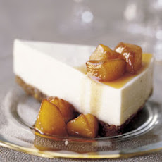 Mascarpone Cheesecake with Quince Compote