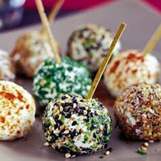Herbed Coated Goat Cheese Balls