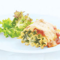 Spinach Lasagna Rolls