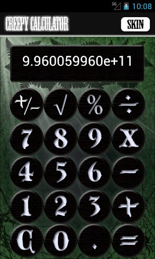 【免費工具App】Creepy Calculator-APP點子