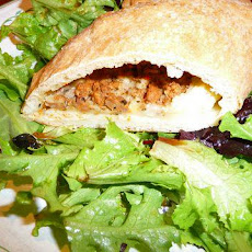 Sausage and Three Cheese Calzone