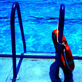 by Vesna S. Disić - Artistic Objects Other Objects ( water, detail, sharp, art, sport, close up, red, clean, blue, serbia, shadow, artistic, summer, inspired )