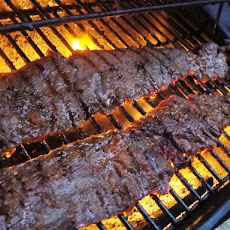 Skirt Steak with Red Miso 