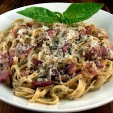 Linguine with Peperoncini and Bacon
