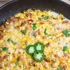 Breakfast Queso Fundido