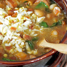 Spanish Chickpea and Chorizo Soup