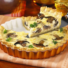 Mushroom Quiche