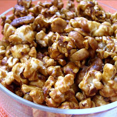 Nutty Baked Caramel Corn
