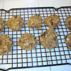Banana Rum Coconut Cookies