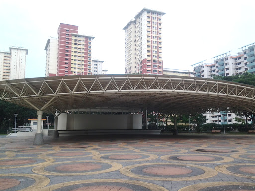 Large Outdoor Sheltered Stage
