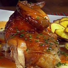 Roasted Chicken with a Guava Glaze