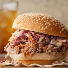 Carolina Style Pulled Pork Sandwich