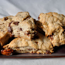 5-Spice Scones with Chocolate and Spiced Pecans