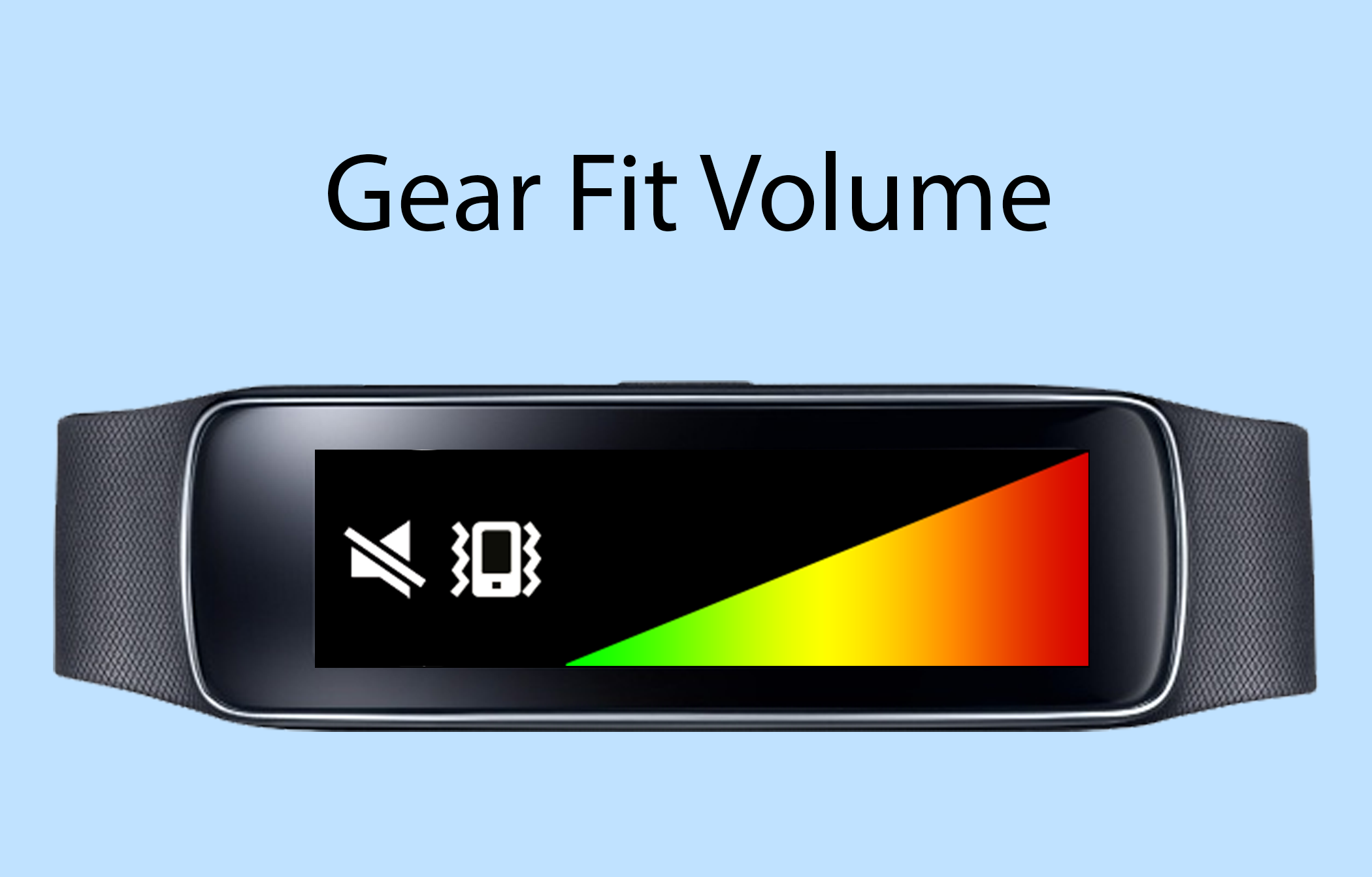 Android application Gear Fit Volume screenshort