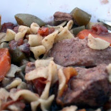 Chinese Pork With Noodles