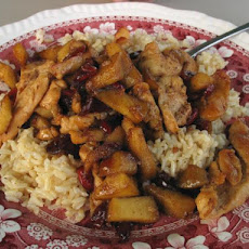 Chicken Tenders With Apple Cranberry Marsala Sauce