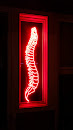 Glowing Red Spine