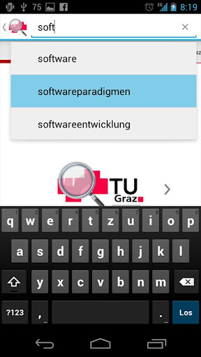 TU Graz Search