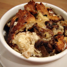 Wild-Mushroom Bread Pudding