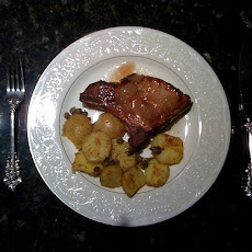 Peachy Pepper Pork Chops