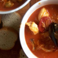 Seafood Stew with Tomatoes and Basil