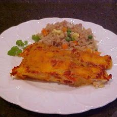 Chicken or Turkey Enchiladas with Sour Cream