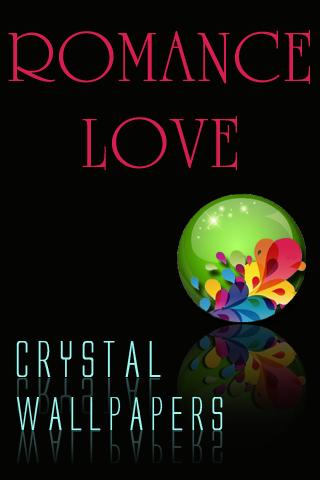 水晶浪漫愛情壁紙