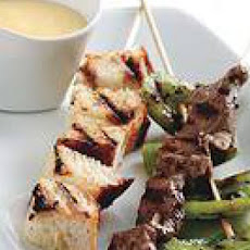 Cheesesteak Kebabs