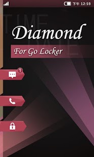 How to install GO Locker Diamond Theme 1.0 mod apk for bluestacks