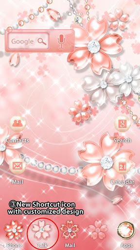 【免費個人化App】[AL] Pink Cherry Blossom Theme-APP點子