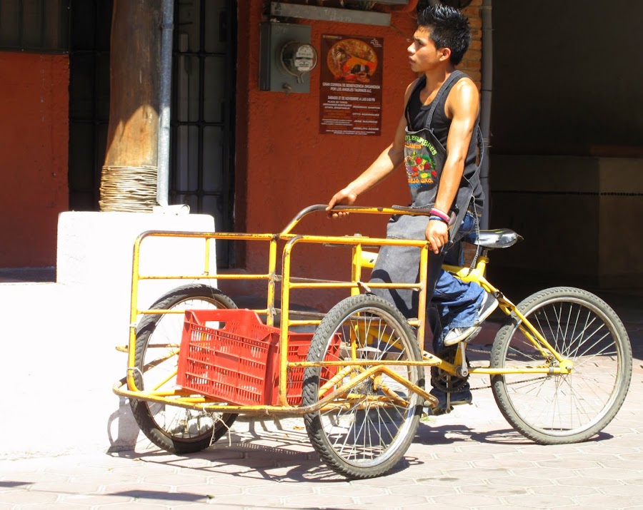 by Nancy Tharp - Transportation Bicycles ( pedal power )